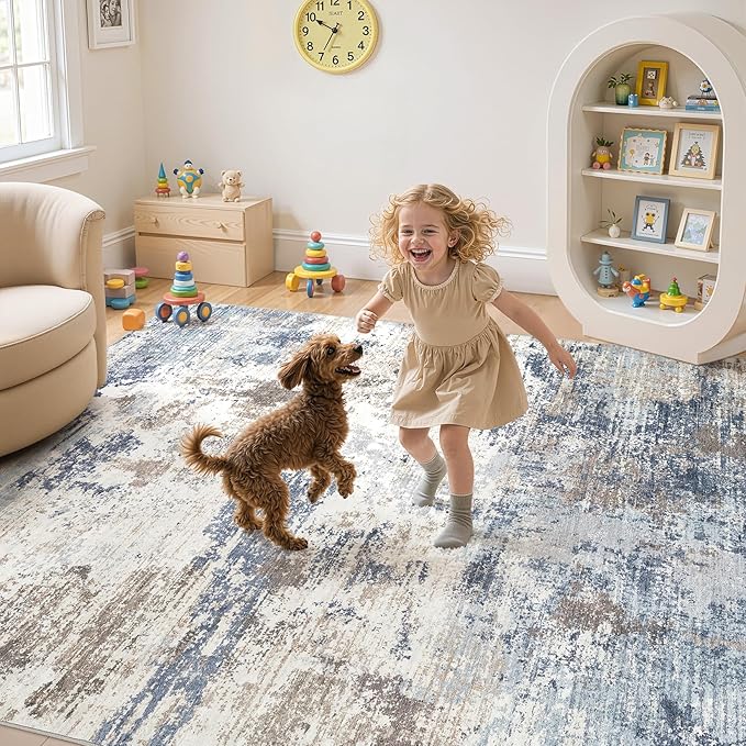 UERMEI 5x7 Area Rug Living Room Rugs Thickened - Image 2