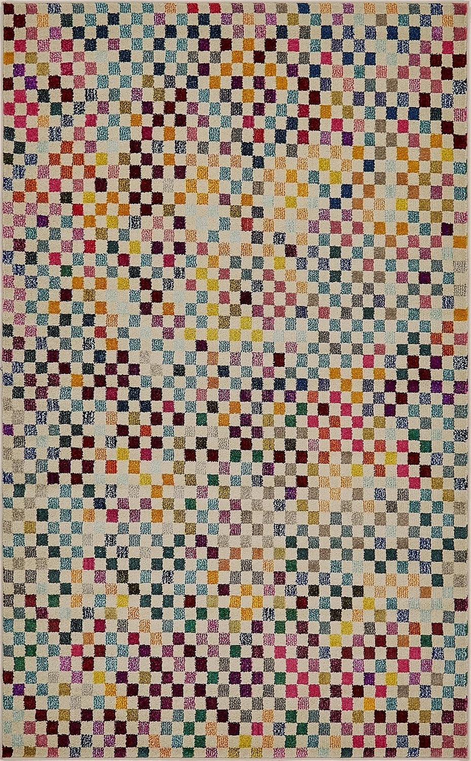 Rugs.com Theia Collection Rug – 5' x 8' Multi Medium Rug Perfect for ...