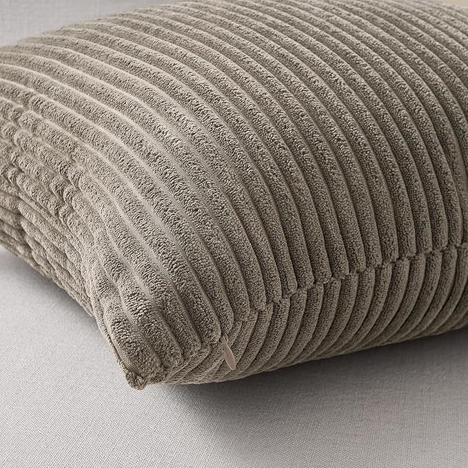 Topfinel 4 Packs Natural Decorative Throw Pillows Covers 22x22 Inch - Image 5
