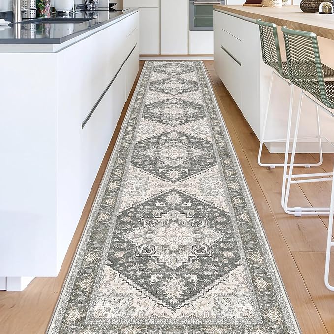 OPPODREAM Soft Entryway Rug 2x12, 2x12 Rug Runner, Washable Hallways Carpet 2 x by OPPODREAM
