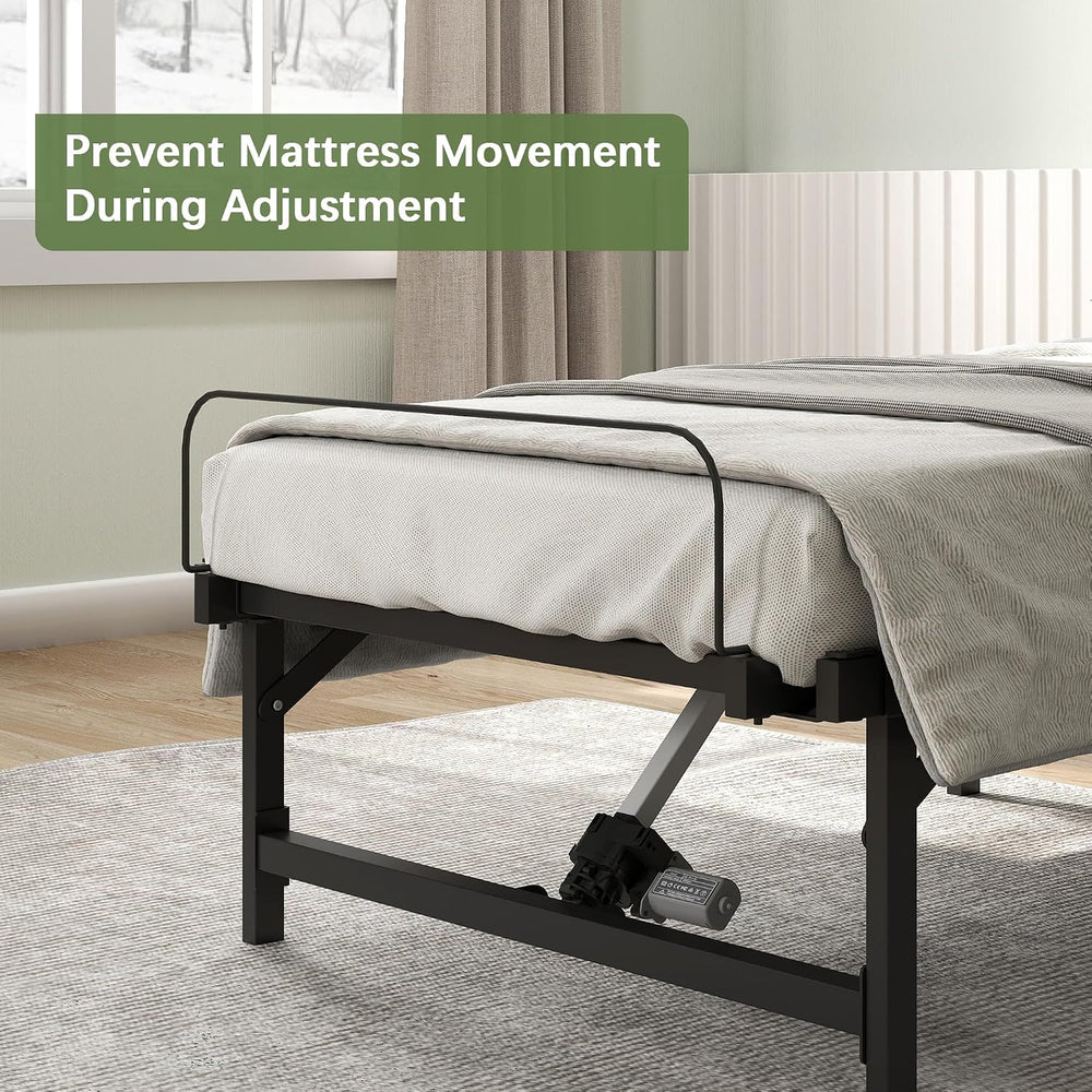 JAXPETY Adjustable Bed Frame Twin XL Electric Adjustable Bed Base