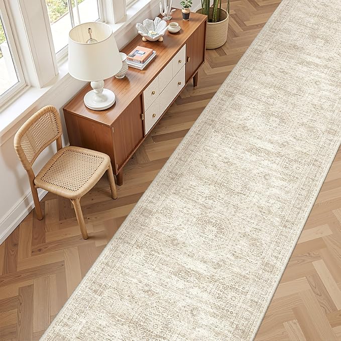 Washable Runner Rug 2.5x14, Non-Slip Long Hallway Runner - Image 5