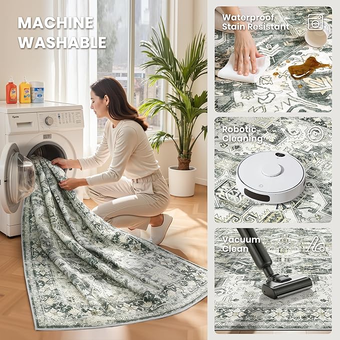 zesthome 8x10 Area Rugs-Washable Rug - Image 5