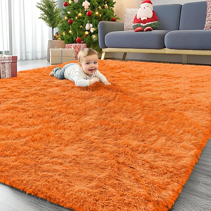 OLANLY 6x9 Machine Washable Large Area Rugs by OLANLY