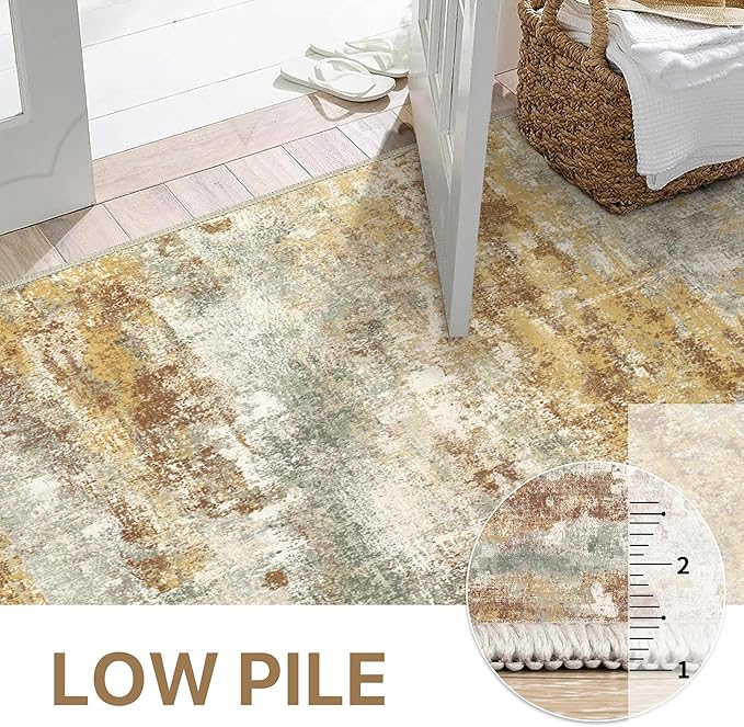 BEIMO Area Rugs 9x12 for Living Room Bedroom, Modern Abstract Machine Washable - Image 9