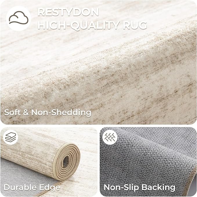2x6 Runner Rug Non Slip for Entryway, Washable Runners for Kitchen, Soft Thin - Image 7