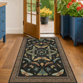 3x5 Entryway Rug Non Slip Washable by HazoHaus