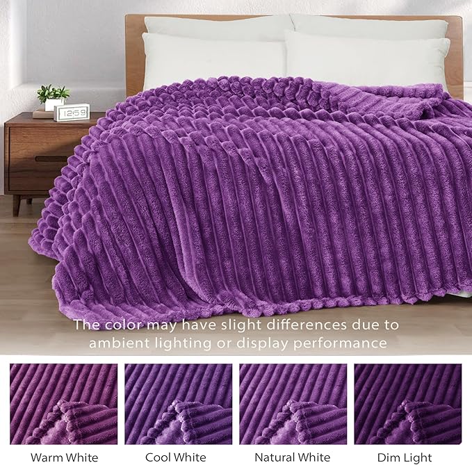 Exclusivo Mezcla Fleece Throw Blanket - Image 3