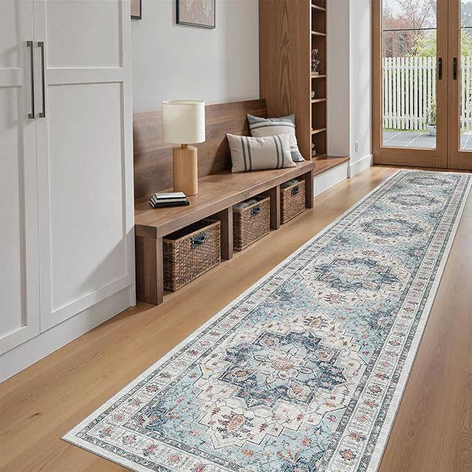 Madane Hallway Runner Rug 2x12, Extra Long Washable Runner Rugs - Image 4