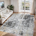 6x9 Area Rugs for Living Room Rug Washable: Abstract Rug for Dining Room by Aelenmu
