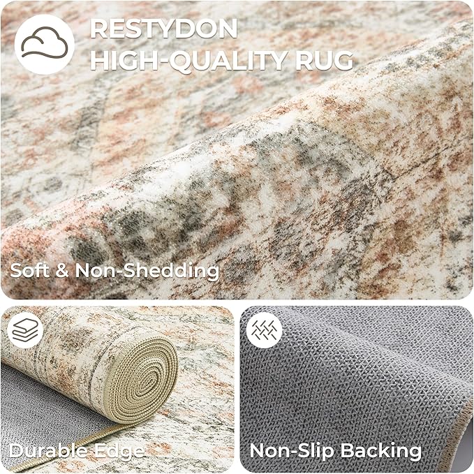 2x5 Rug Runner Washable for Entryway, Soft Bathroom Rugs - Image 7