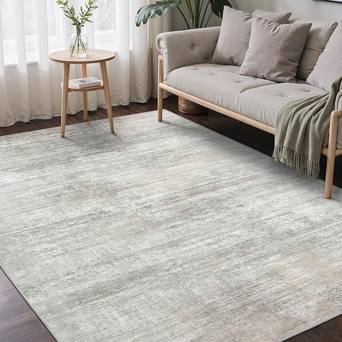 BEIMO Area Rugs 5x7 for Living Room Bedroom, Modern Abstract Machine Washable by BEIMO