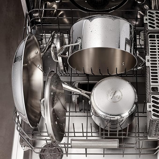 Tramontina Signature Tri-Ply Clad Stainless Steel 12-Piece Cookware Set - Image 9