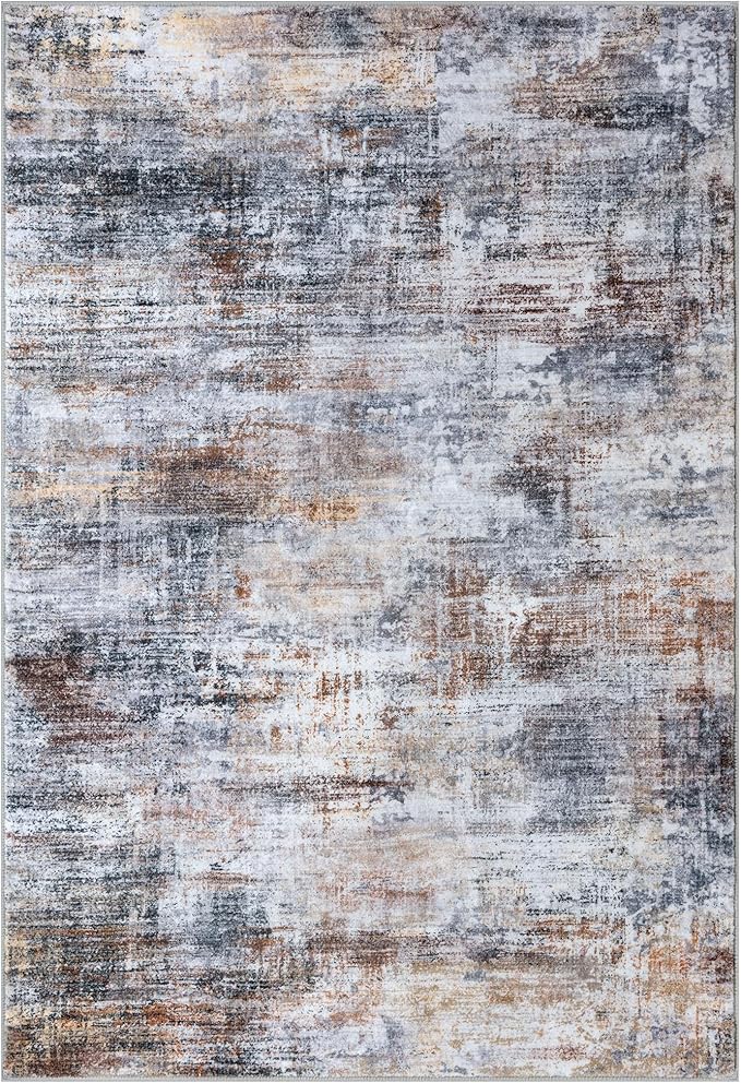 IOHOUZE Abstract Area Rug 4x6 Ft Washable Rugs - Image 9