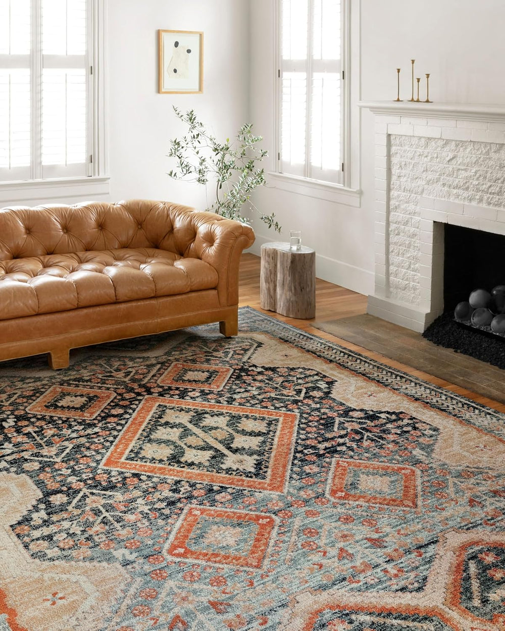 Loloi Jocelyn Navy/Multi 7'-10" x 10' Area Rug