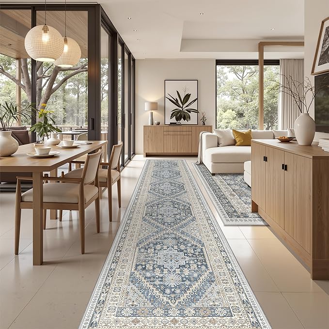 Washable Runner Rug 2.5x16, Non-Slip Long Kitchen Mats - Image 5