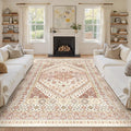 zesthome 8x10 Area Rugs for Living Room, Non-Slip Backing Washable Rugs by Zesthome