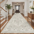 Madane 4x12 Wide Hallway Runners: Washable 12ft Runner Rug by Madane