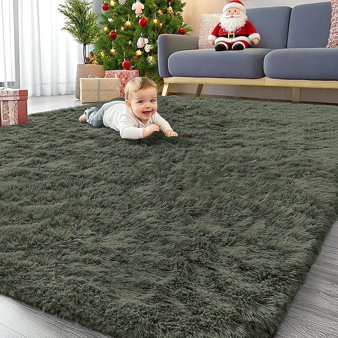OLANLY 6x9 Machine Washable Large Area Rugs by OLANLY