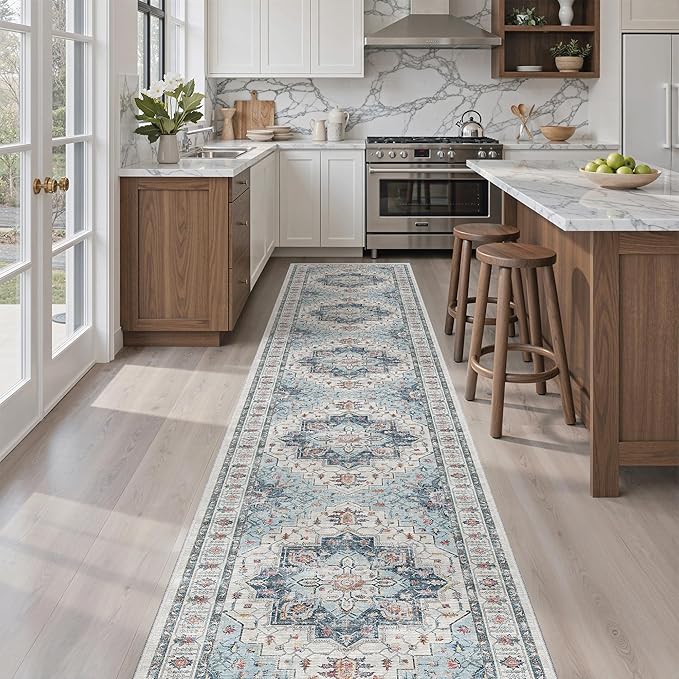 Madane Hallway Runner Rug 2x12, Extra Long Washable Runner Rugs - Image 5