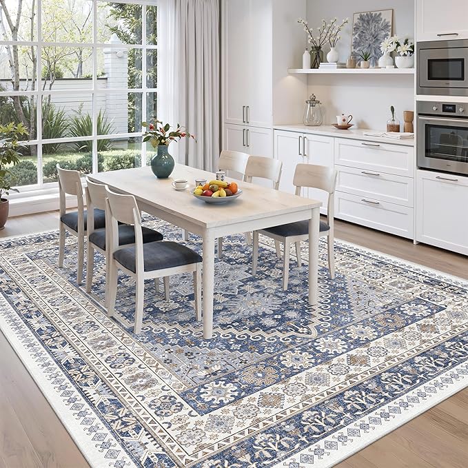 zesthome 10x12 Area Rugs, Stain Resistant Washable Rug, Ultra-Thin Rugs - Image 8