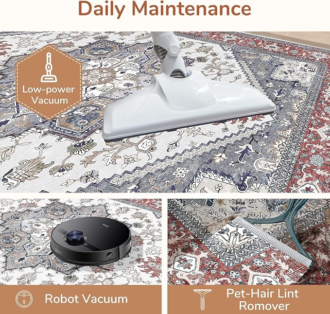 OPPODREAM Soft Entryway Rug 2x10, 2x10 Rug Runner, Washable Hallways Carpet 2 x - Image 5