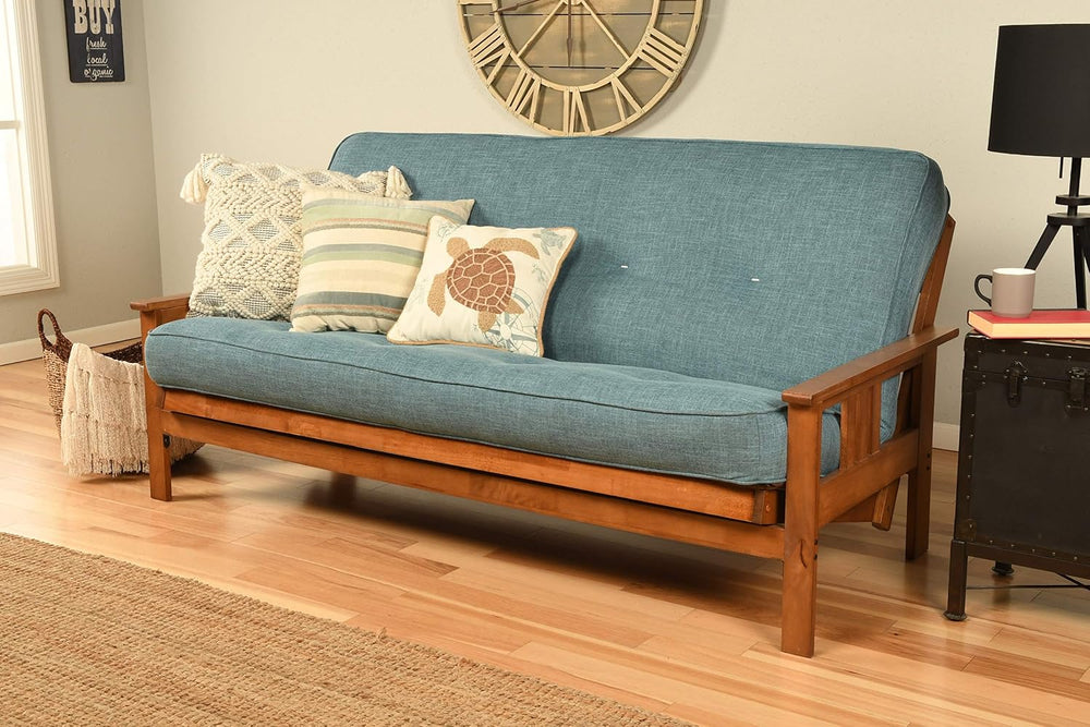 Kodiak Furniture Monterey Futon Set, No Drawers, with Barbados Base and Linen...