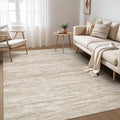Nakagishi 5x8 Area Rugs Living Room: Washable Large Vintage Rug Neutral by NakagishiAreaRug