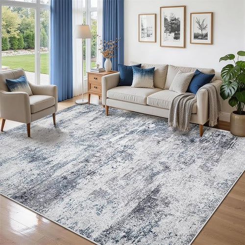 5x7 Area Rugs for Living Room Rug Washable: Abstract Tumble Large Rug for by Aelenmu