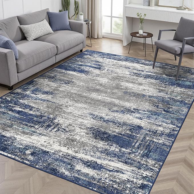 BEIMO Area Rugs 8x10 for Living Room Bedroom, Modern Abstract Machine Washable by BEIMO