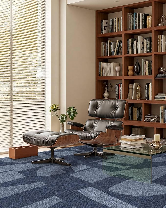 Latte&Fog 6x9 Area Rugs for Living Room Bedroom, Modern Abstract Washable Rug - Image 3