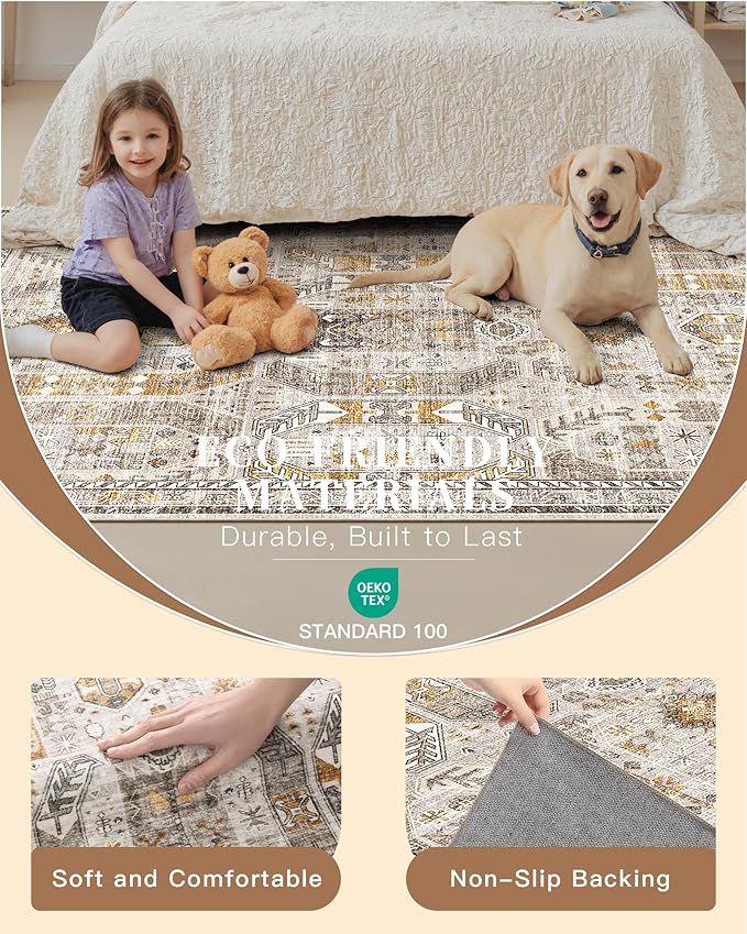 Madane Hallway Runner Rug 2'6''x16' Kitchen Runner - Image 5