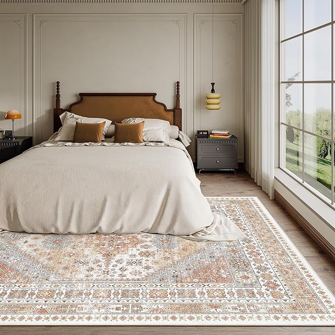 zesthome 6x9 Area Rug, Super Soft Washable Rugs - Image 9