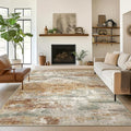 Area Rugs 8x10 for Living Room Bedroom, Modern Abstract Machine Washable Rug by BEIMO