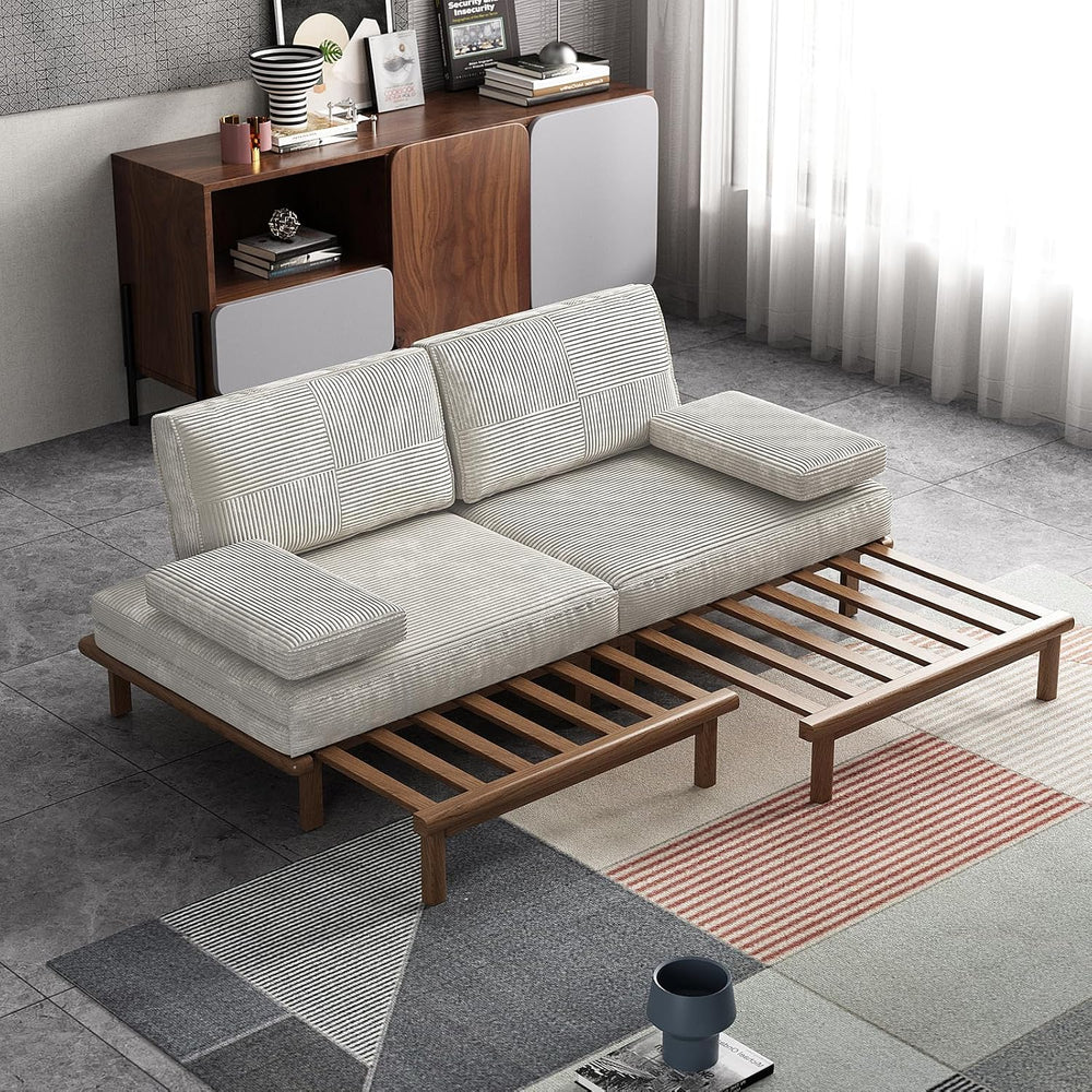 Lartis 78.7" Sofa Bed, Sleeper Pull Out Couch, Modern Couch Convertible ...