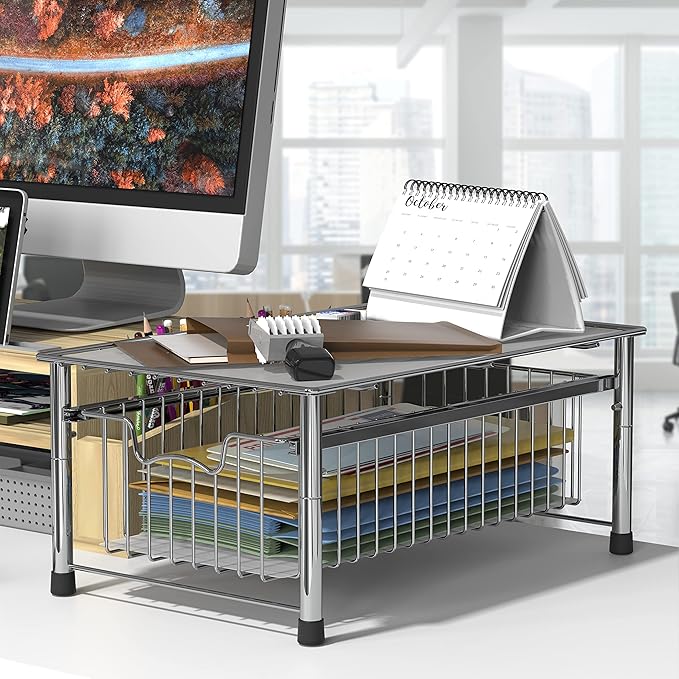Simple Houseware Stackable Basket Drawer - Image 2
