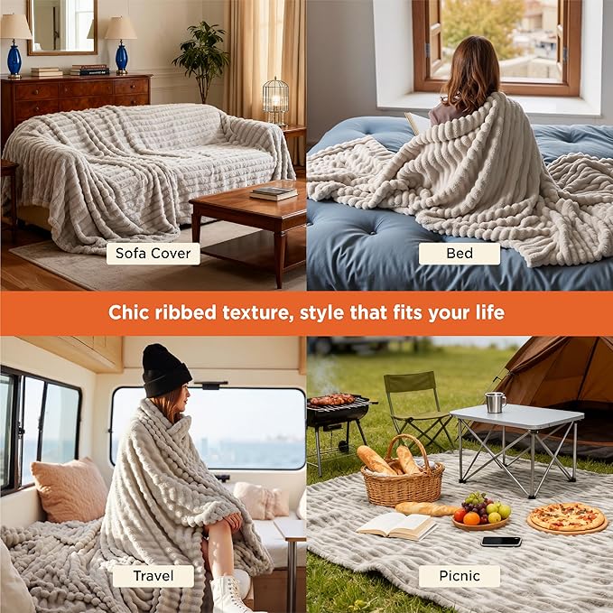 Bedsure GentleSoft King Size Blanket - Image 4