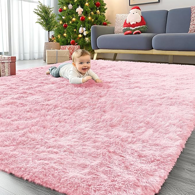 OLANLY 8x10 Machine Washable Large Area Rugs by OLANLY