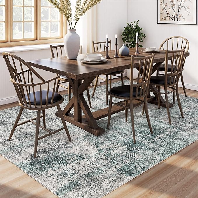 UERMEI 9x12 Area Rug Living Room Rugs - Image 5