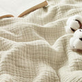 Bedsure 100% Cotton Muslin Blanket King Size by BEDSURE