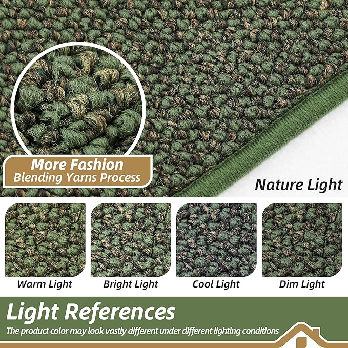 BEQHAUSE Kitchen Rugs 24"x36", Non-Slip Kitchen Mats - Image 5
