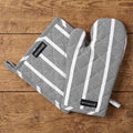 Encasa XO Heat Resistant 100% Cotton Oven Glove & Potholder Set by EncasaXO