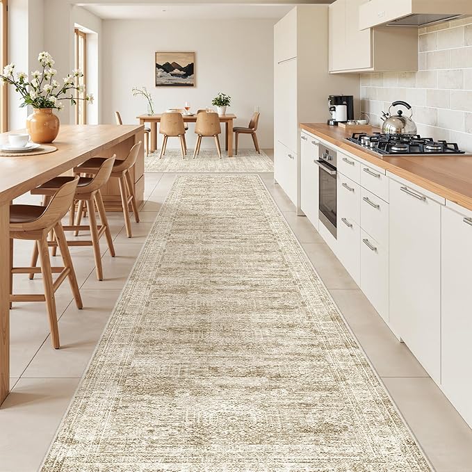 Washable Runner Rug 2.5x14, Non-Slip Long Hallway Runner - Image 4