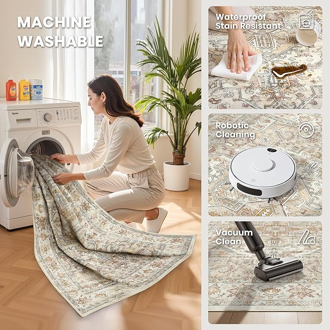 zesthome Area Rugs 6x9, Large Rugs - Image 5