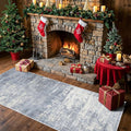 2x6 Non-Slip Entryway Area Rugs: Washable Stain Resistant Kitchen Carpet Low by HYHAOYUNLAI
