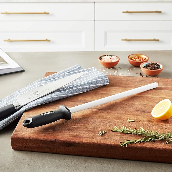 Mercer Culinary Ceramic Rod Knife Honing Steel, 12 Inch - Image 5