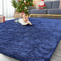 OLANLY 6x6 Area Rugs for Living Room Bedroom, Machine Washable Soft Fluffy by OLANLY