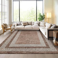 GarveeHome Extra Large Area Rug 10x13 Modern Geometric Rug by GarveeHome