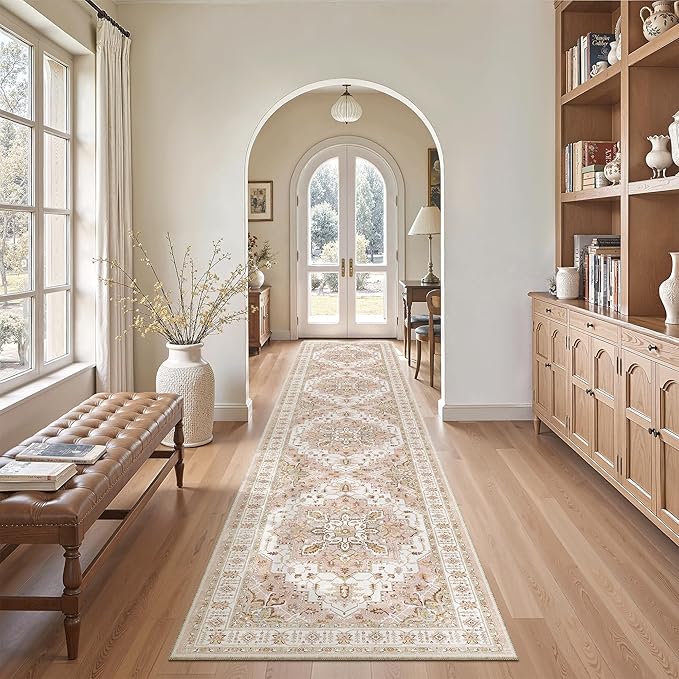 Madane Runner Rugs for Hallway 2x10 Long Washable Non-Slip Hallway Runner Rug - Image 4