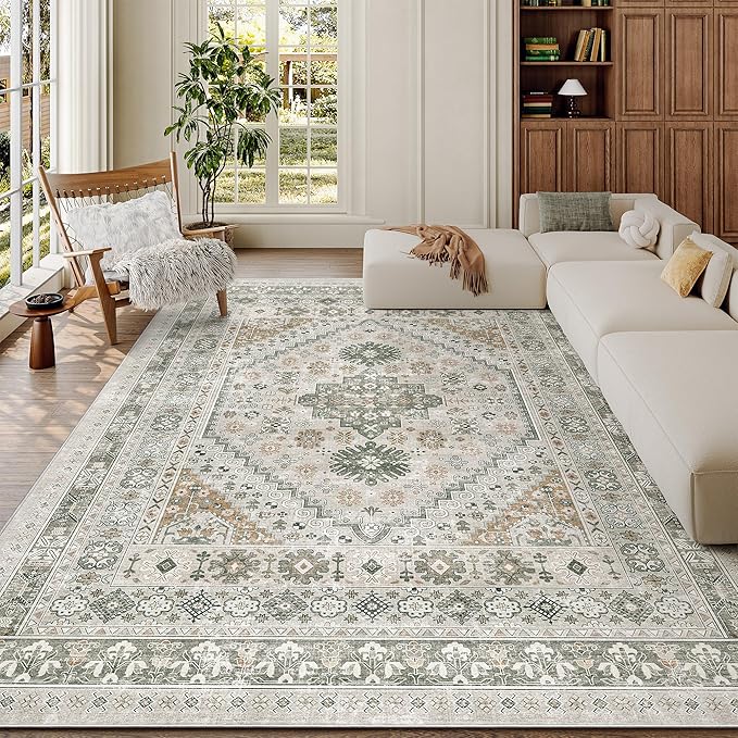 zesthome 6x9 Area Rug, Super Soft Washable Rugs - Image 4